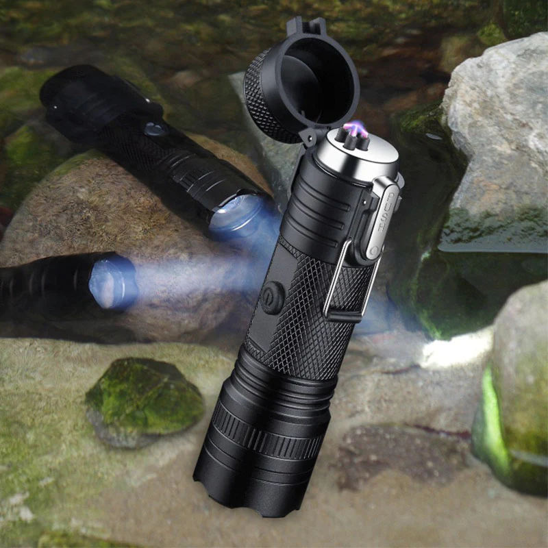 (image for) Self Defense Flashlight, Anti Wolf Weapon, Alarm, Carry Weapon Stick With You