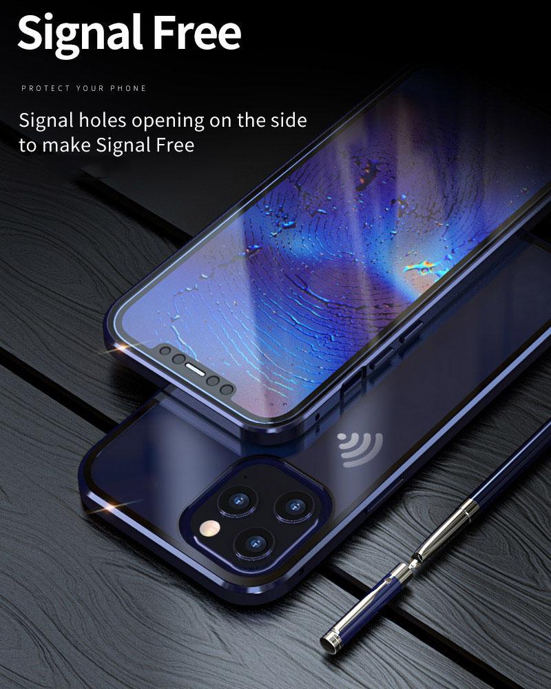 (image for) All-inclusive Phone Case With Double-sided Tempered Glass