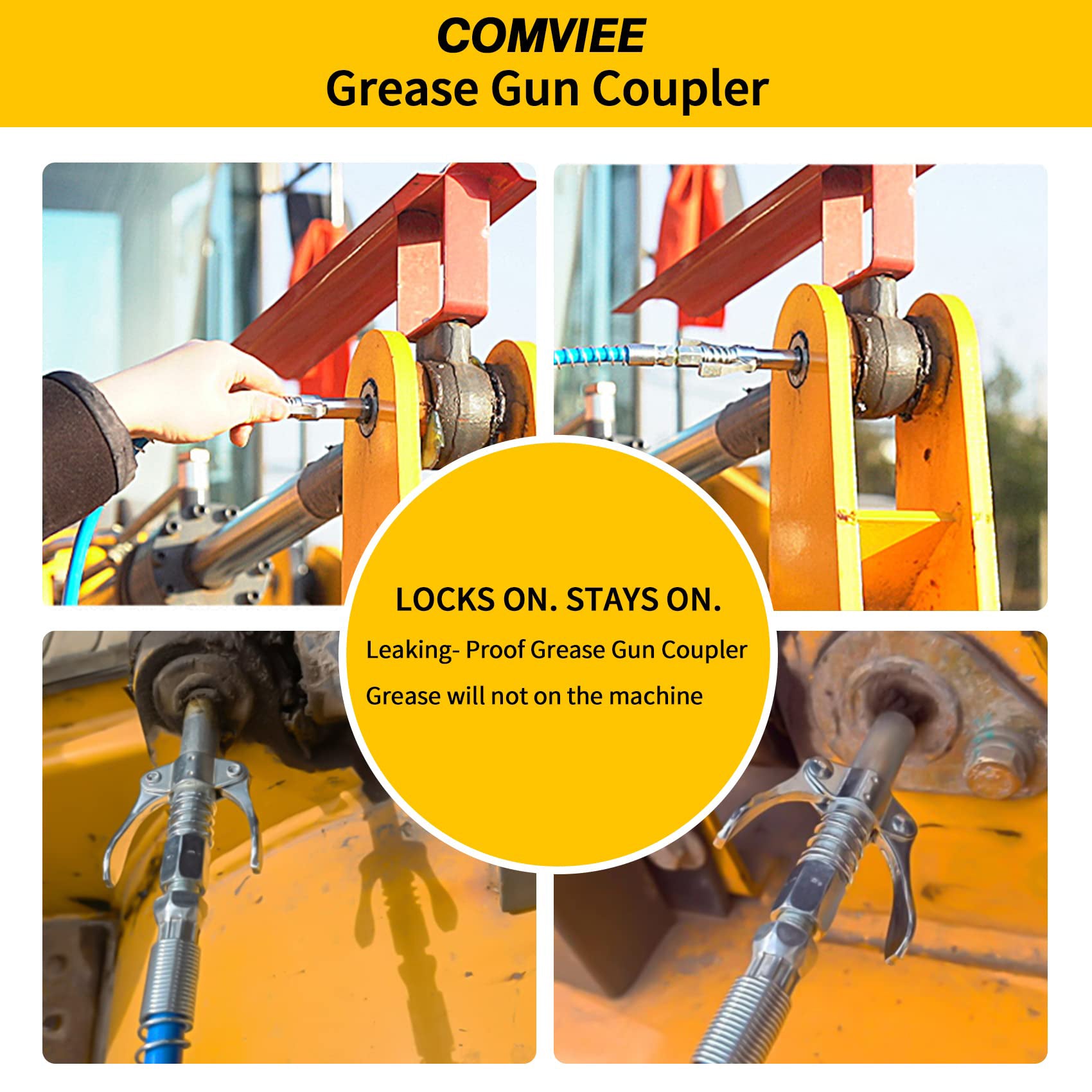(image for) Double Handle Locking Pliers Type Oil Injection Nozzle Double Handle Gear High-Pressure Oil Injection Nozzle