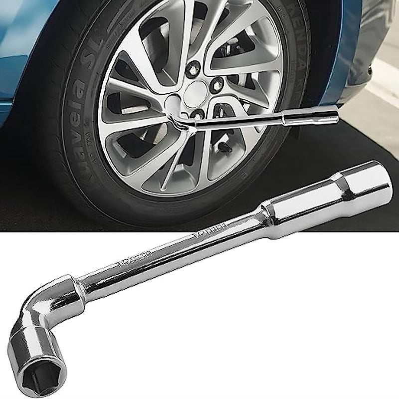 (image for) Hardware Tool Perforation Wrench L-Shaped Elbow Socket Wrench 7-Shaped Milling Mouth Wrench