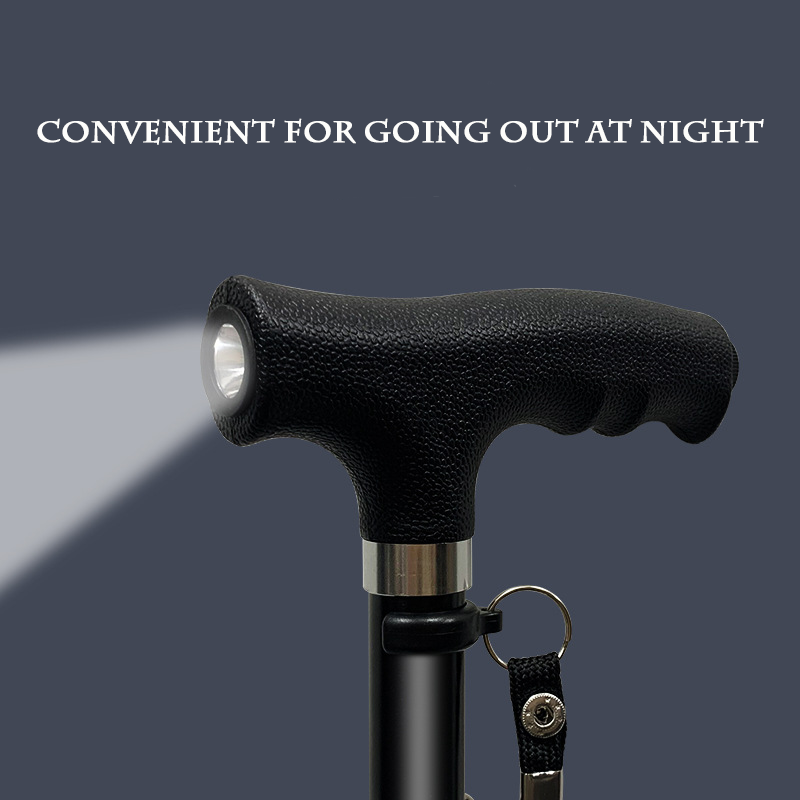 (image for) 🔥Give First 100 Customers A Spare Armrest As A Gift🔥 Aluminum Alloy Telescopic Folding Cane
