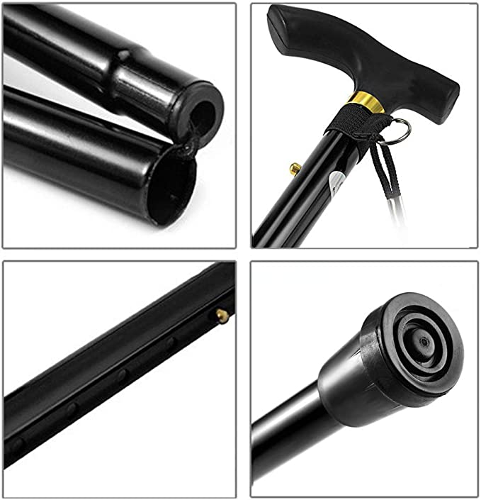 (image for) 🔥Give First 100 Customers A Spare Armrest As A Gift🔥 Aluminum Alloy Telescopic Folding Cane