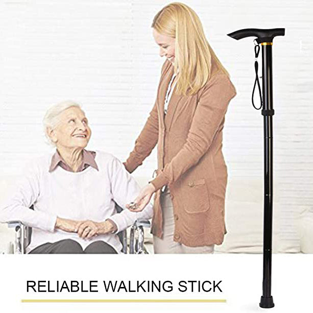 (image for) 🔥Give First 100 Customers A Spare Armrest As A Gift🔥 Aluminum Alloy Telescopic Folding Cane