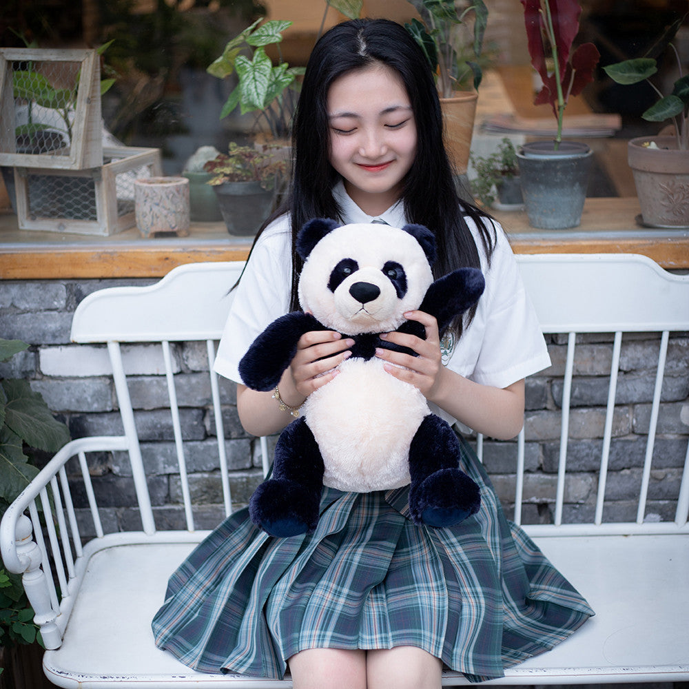 (image for) 🔥50% off New Fall Arrivals🔥Super Simulation Panda Doll Plush Toy Sitting Posture Giant Panda