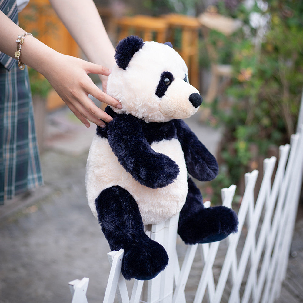 (image for) 🔥50% off New Fall Arrivals🔥Super Simulation Panda Doll Plush Toy Sitting Posture Giant Panda