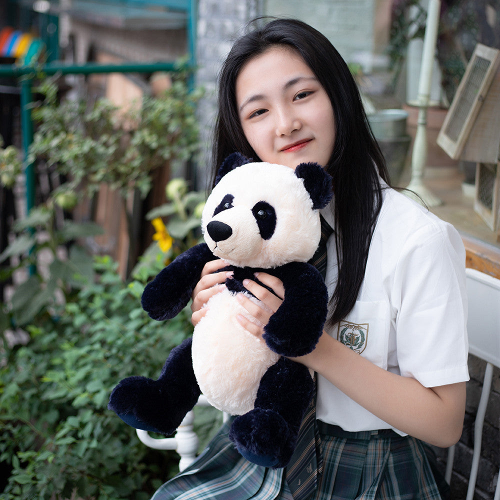 (image for) 🔥50% off New Fall Arrivals🔥Super Simulation Panda Doll Plush Toy Sitting Posture Giant Panda