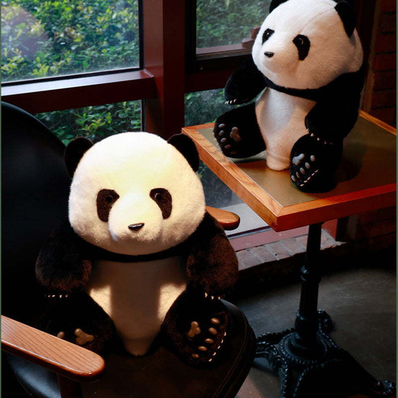(image for) 🔥50% off New Fall Arrivals🔥Super Simulation Panda Doll Plush Toy Sitting Posture Giant Panda
