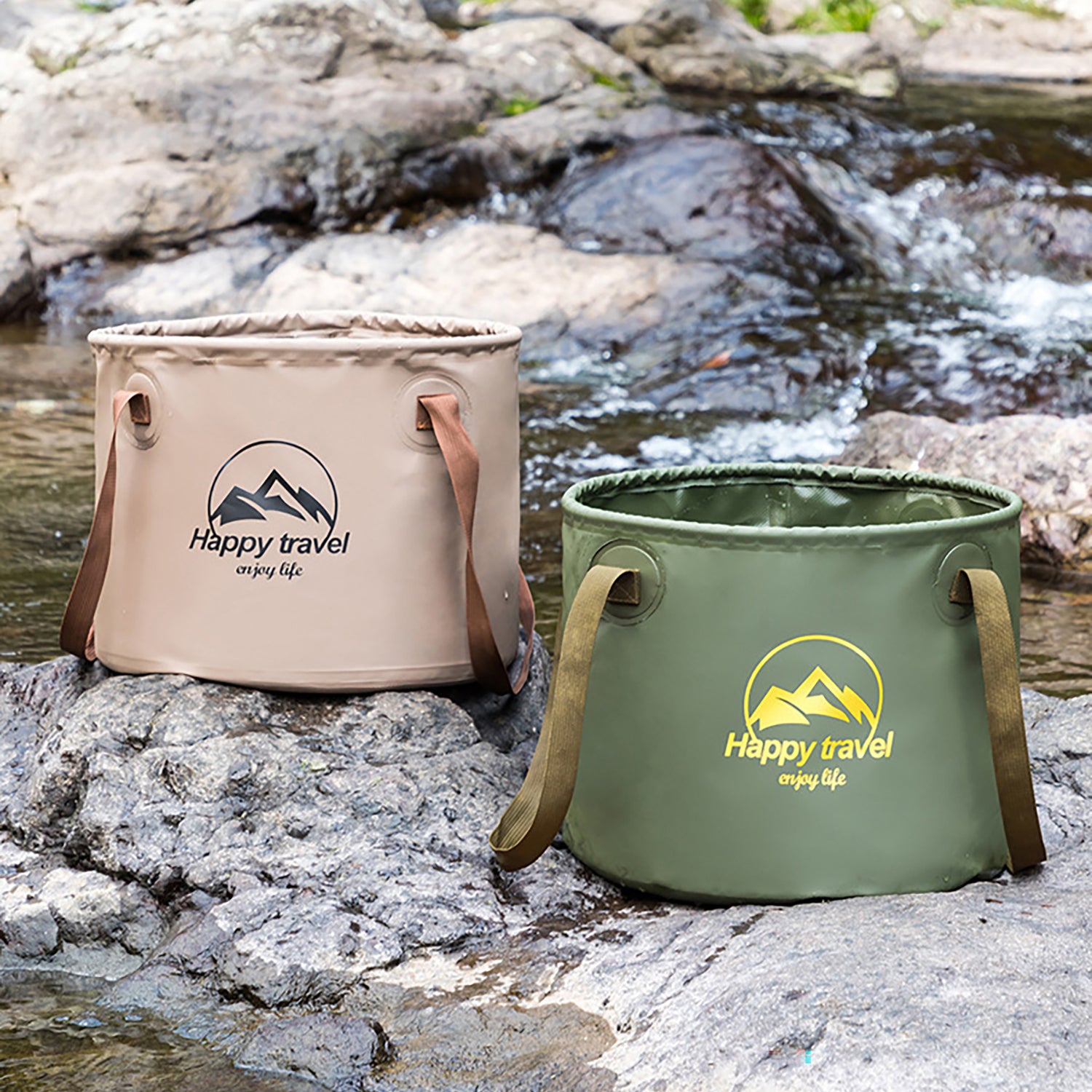 (image for) 🔥Factory Clearance Sale With 50% Off🔥Travel Folding Bucket Camping Picnic Fishing Bucket