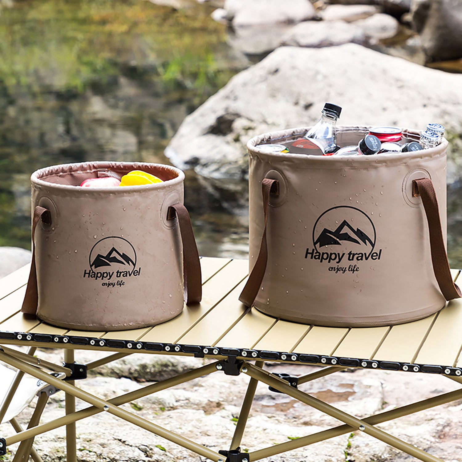 (image for) 🔥Factory Clearance Sale With 50% Off🔥Travel Folding Bucket Camping Picnic Fishing Bucket