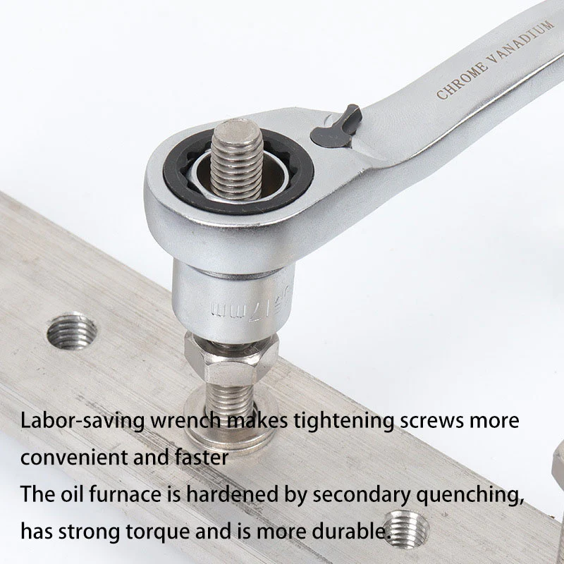 (image for) 💥Factory Clearance Sale With 50% Off💥29 Pieces Of Perforation Spiny Wheel Sleeve Two-way Wrench Screw Tool