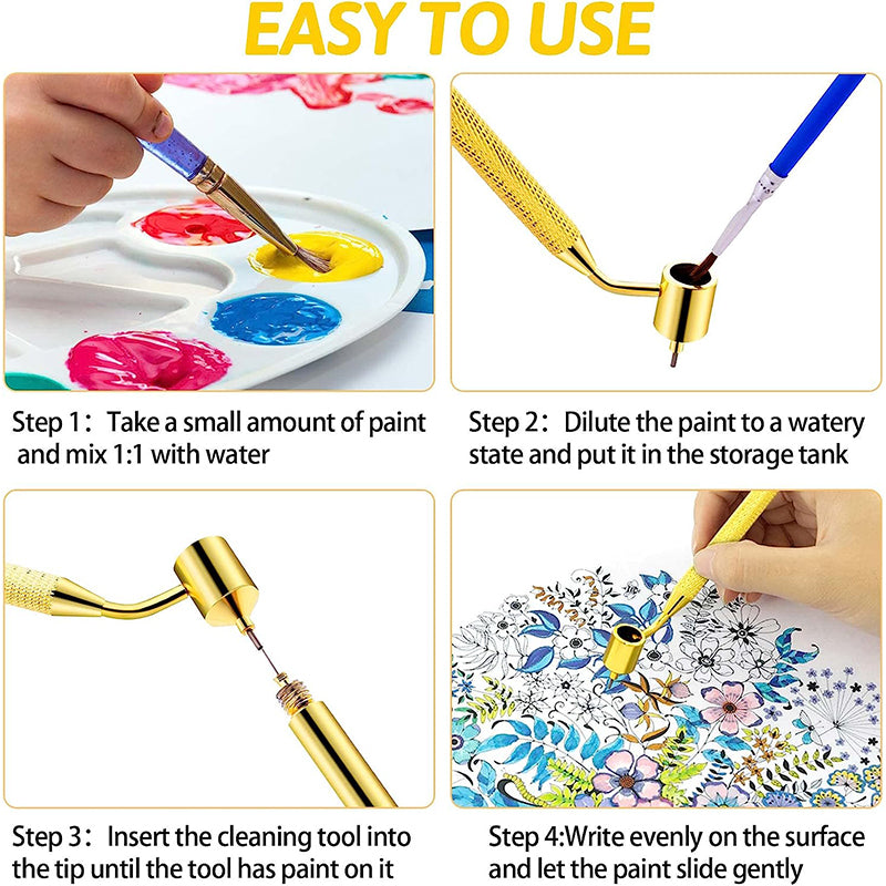 (image for) 💥Factory Clearance Sale With 50% Off💥Paint Applicator Pen Car Paint Pen