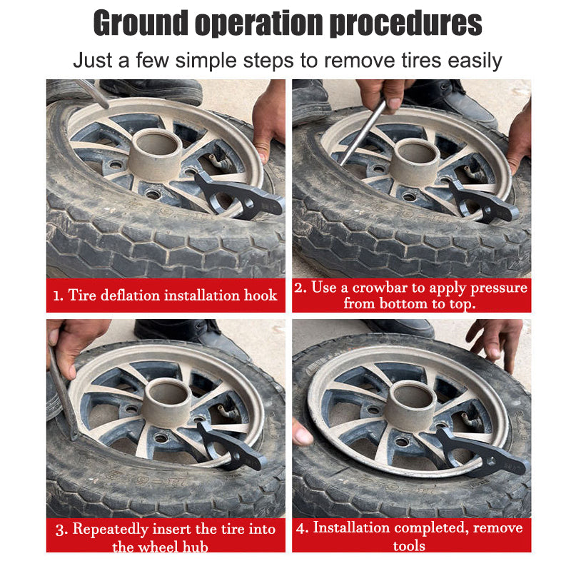 (image for) 🔥Factory Clearance Sale With 50% Off🔥Tire Removal Tool Car And Motorcycle Universal Tire Clamp