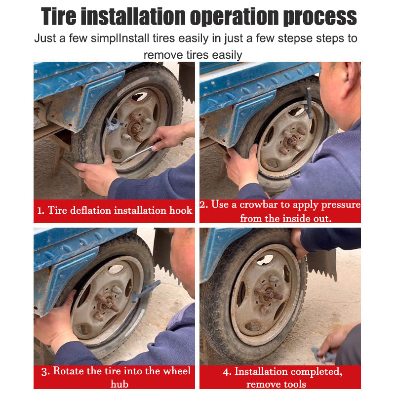 (image for) 🔥Factory Clearance Sale With 50% Off🔥Tire Removal Tool Car And Motorcycle Universal Tire Clamp
