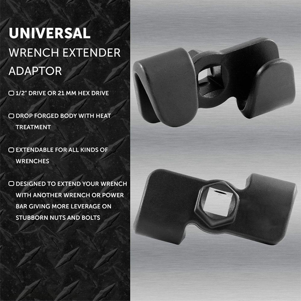 (image for) 💥Factory Clearance Sale With 50% Off💥Wrench Extender Wrench Conversion Adapter Driver 1/2 inch Wrench Extender Adaptor