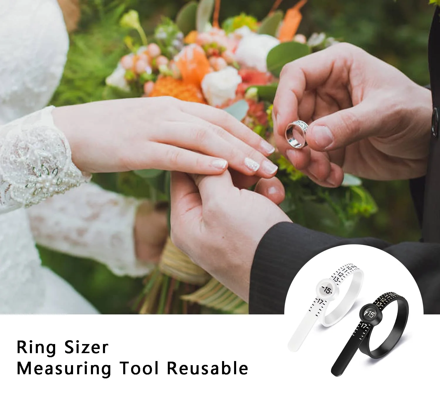 (image for) 💥Factory Clearance Sale, Discounted Prices💥Ring Tape Measure With Magnifying Glass👇👇👇