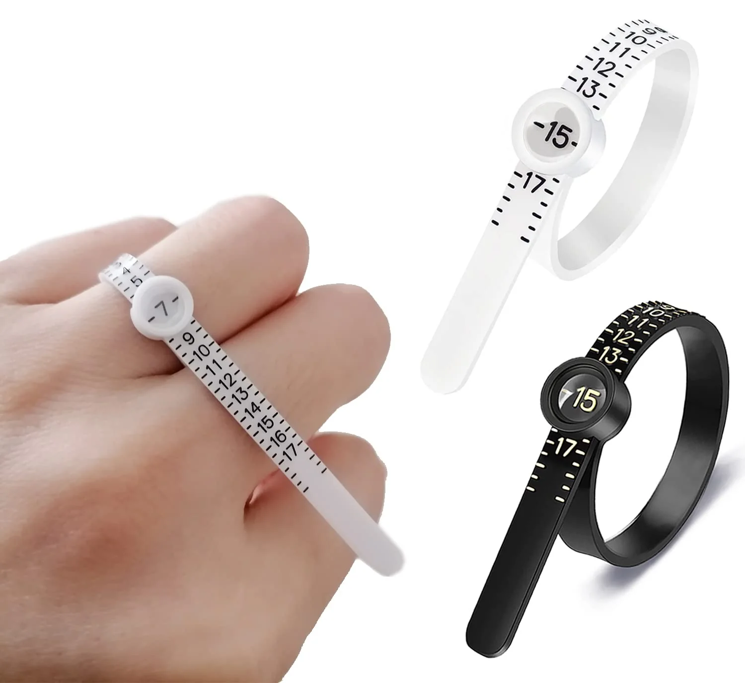 (image for) 💥Factory Clearance Sale, Discounted Prices💥Ring Tape Measure With Magnifying Glass👇👇👇