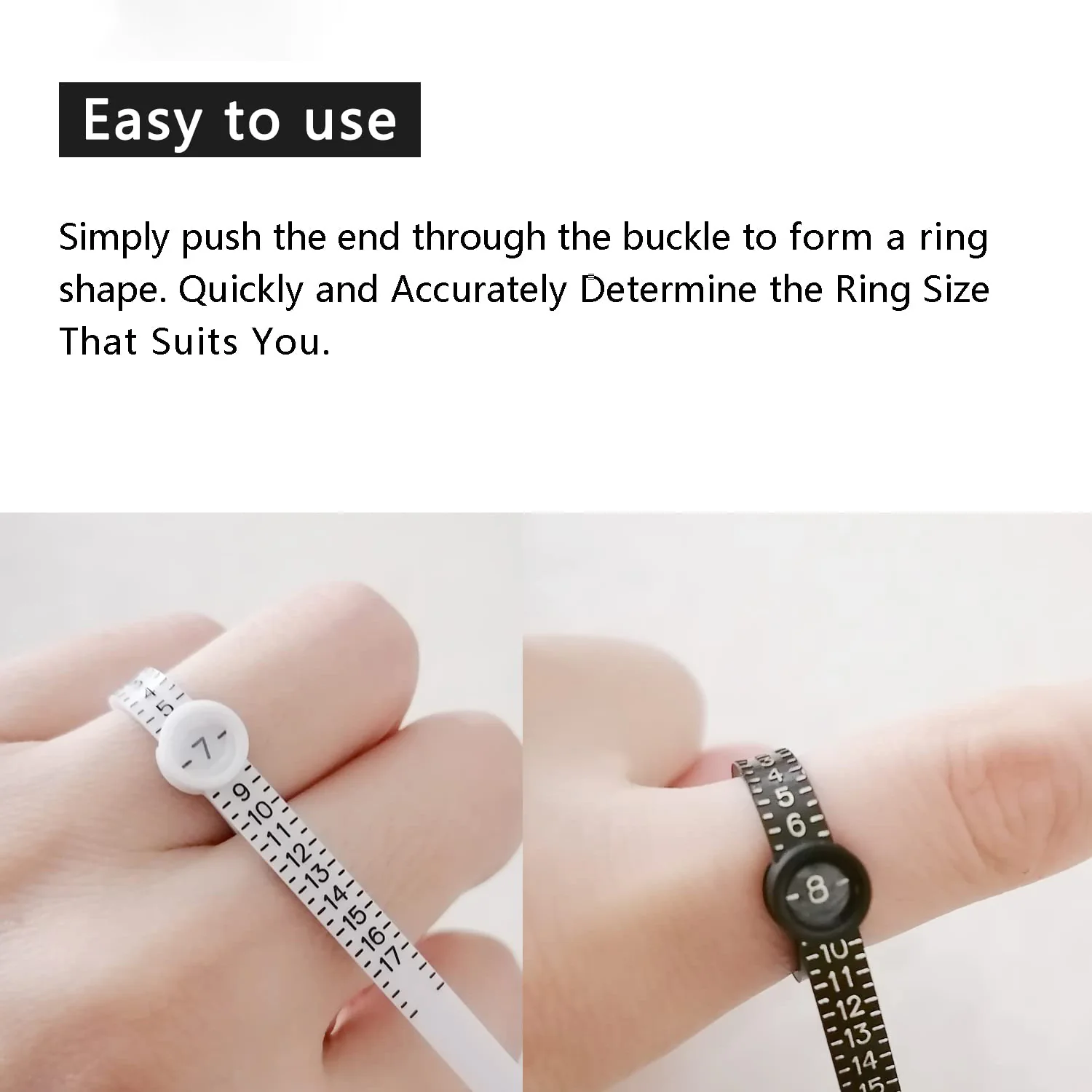 (image for) 💥Factory Clearance Sale, Discounted Prices💥Ring Tape Measure With Magnifying Glass👇👇👇