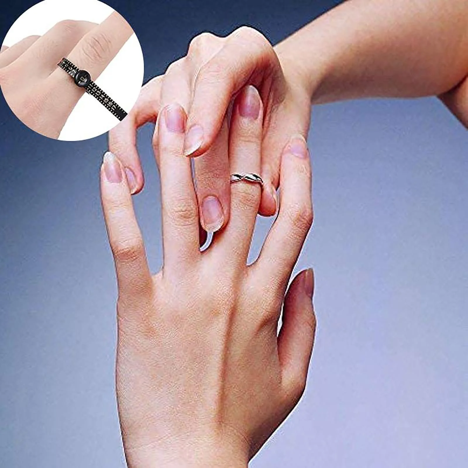 (image for) 💥Factory Clearance Sale, Discounted Prices💥Ring Tape Measure With Magnifying Glass👇👇👇