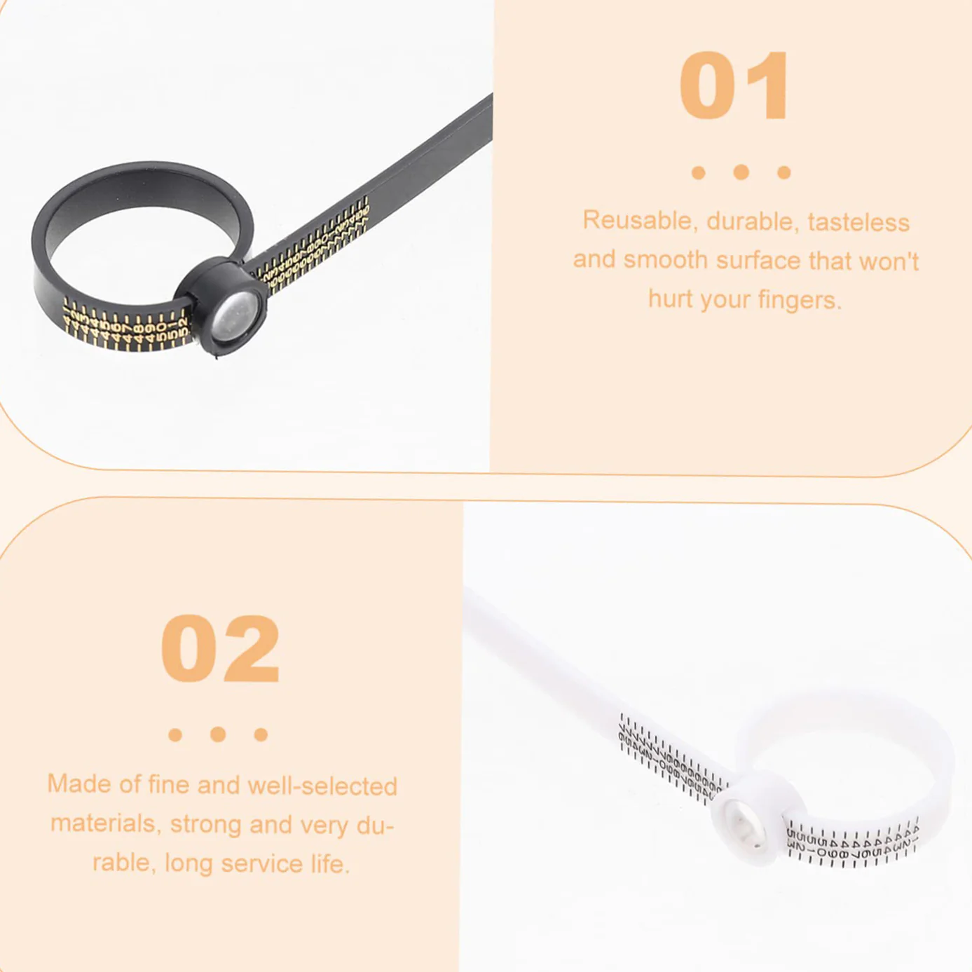 (image for) 💥Factory Clearance Sale, Discounted Prices💥Ring Tape Measure With Magnifying Glass👇👇👇