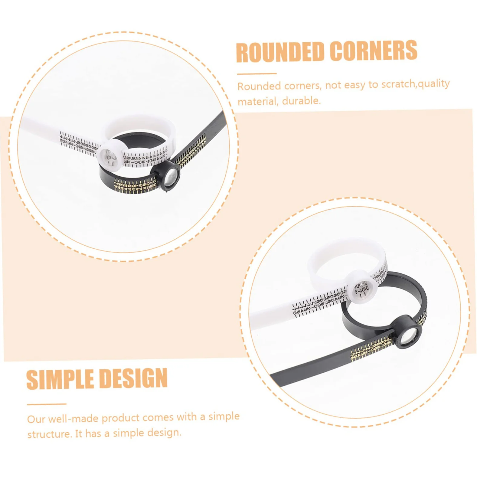 (image for) 💥Factory Clearance Sale, Discounted Prices💥Ring Tape Measure With Magnifying Glass👇👇👇