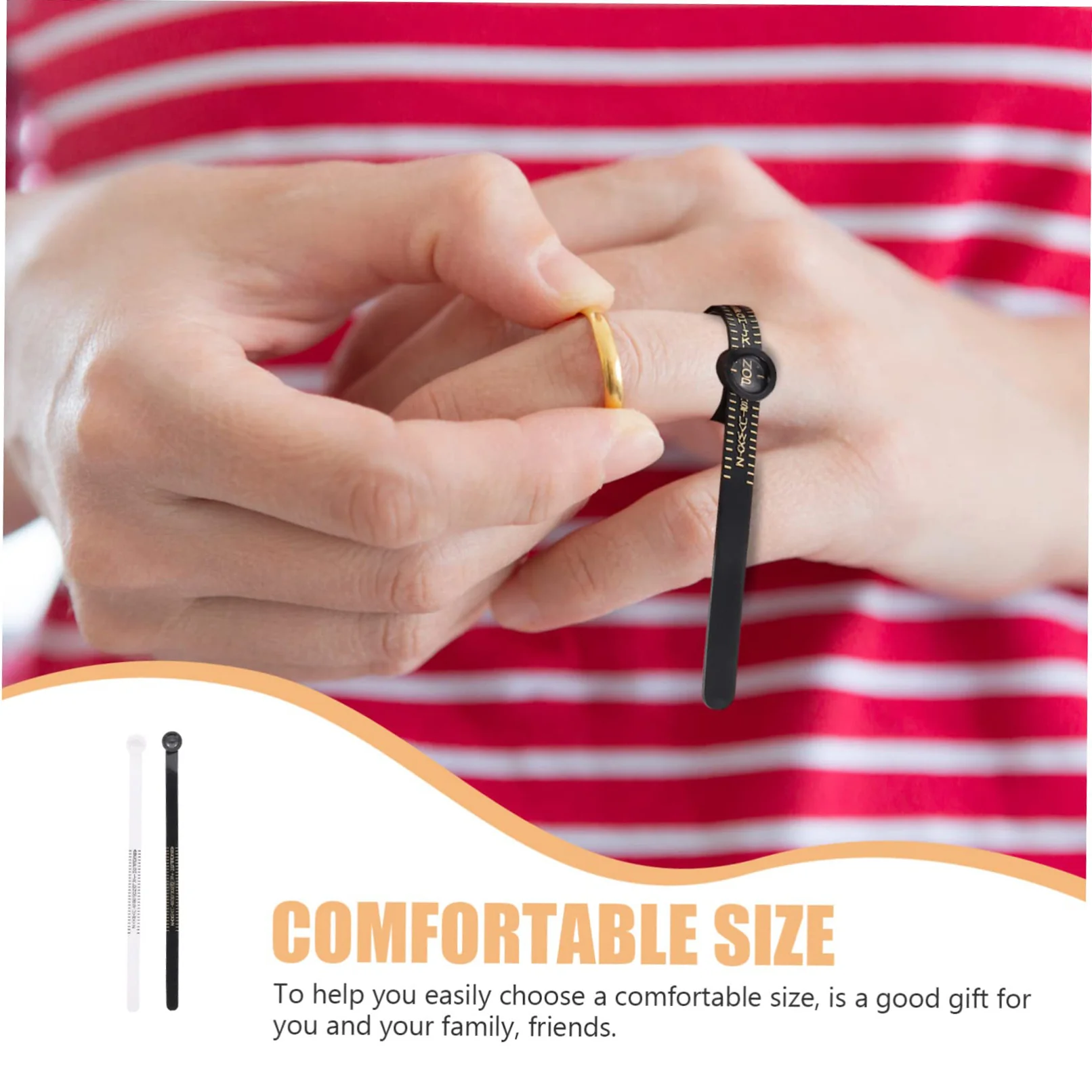 (image for) 💥Factory Clearance Sale, Discounted Prices💥Ring Tape Measure With Magnifying Glass👇👇👇