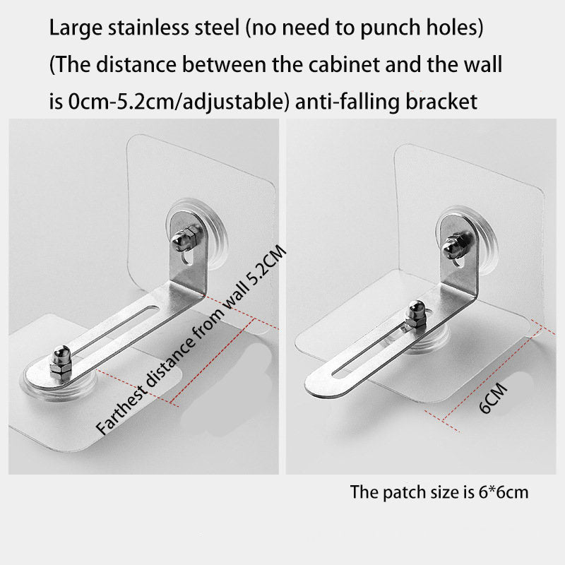 (image for) 💥Factory Clearance Sale, Discounted Prices💥Punch-free Safety Anti-inversion Artifact(5 PCS)👇👇👇