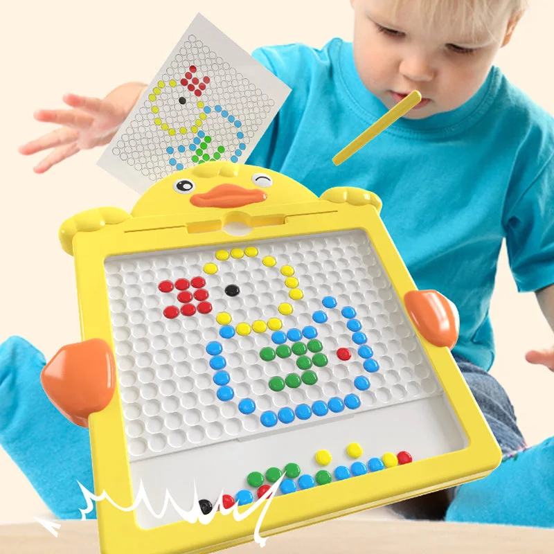 (image for) 🔥HOT SALE🔥Magnetic Drawing Board Puzzle For Preschool Children