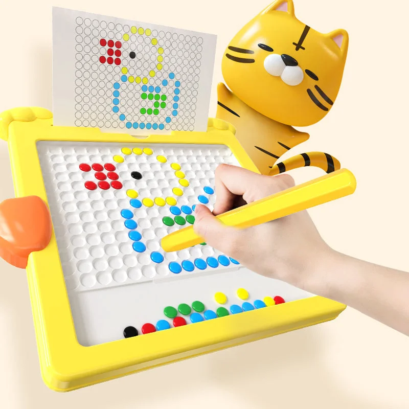 (image for) 🔥HOT SALE🔥Magnetic Drawing Board Puzzle For Preschool Children