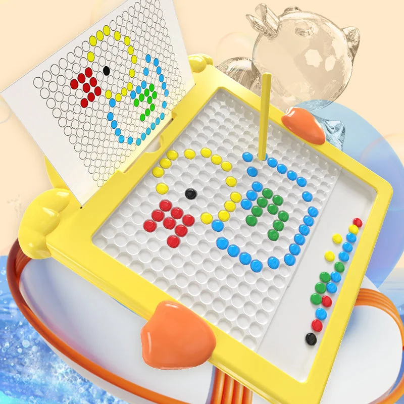 (image for) 🔥HOT SALE🔥Magnetic Drawing Board Puzzle For Preschool Children