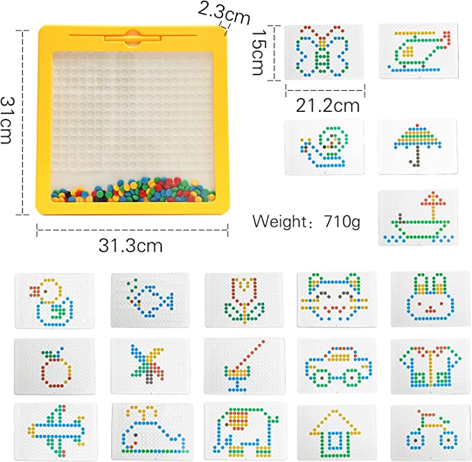 (image for) 🔥HOT SALE🔥Magnetic Drawing Board Puzzle For Preschool Children