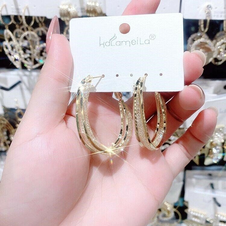 (image for) 🔥HOT SALE - 49% OFF🔥To My Best Friend-Fashion Oval Earrings