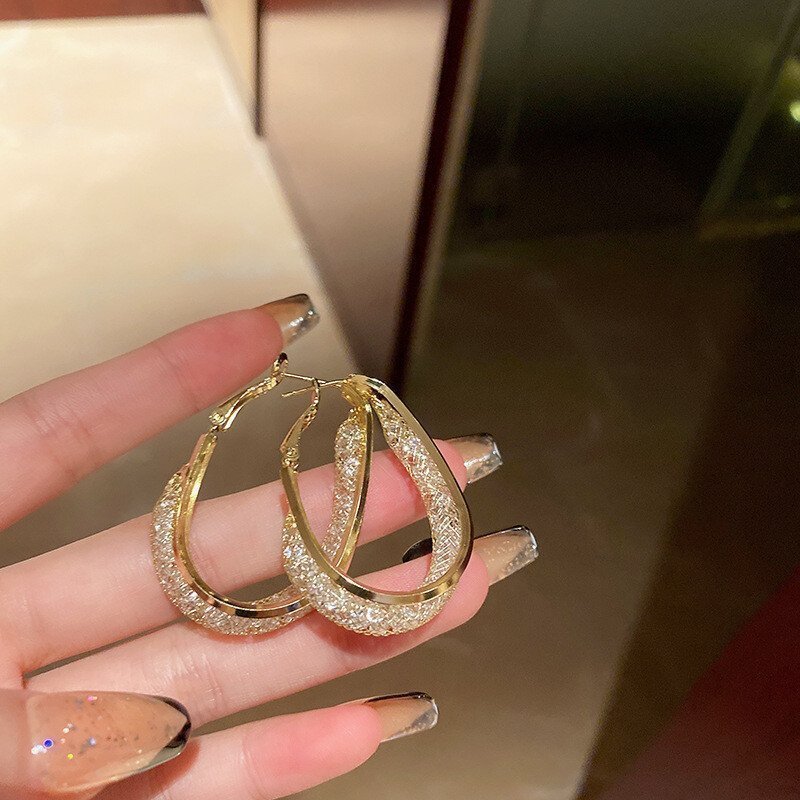 (image for) 🔥HOT SALE - 49% OFF🔥To My Best Friend-Fashion Oval Earrings
