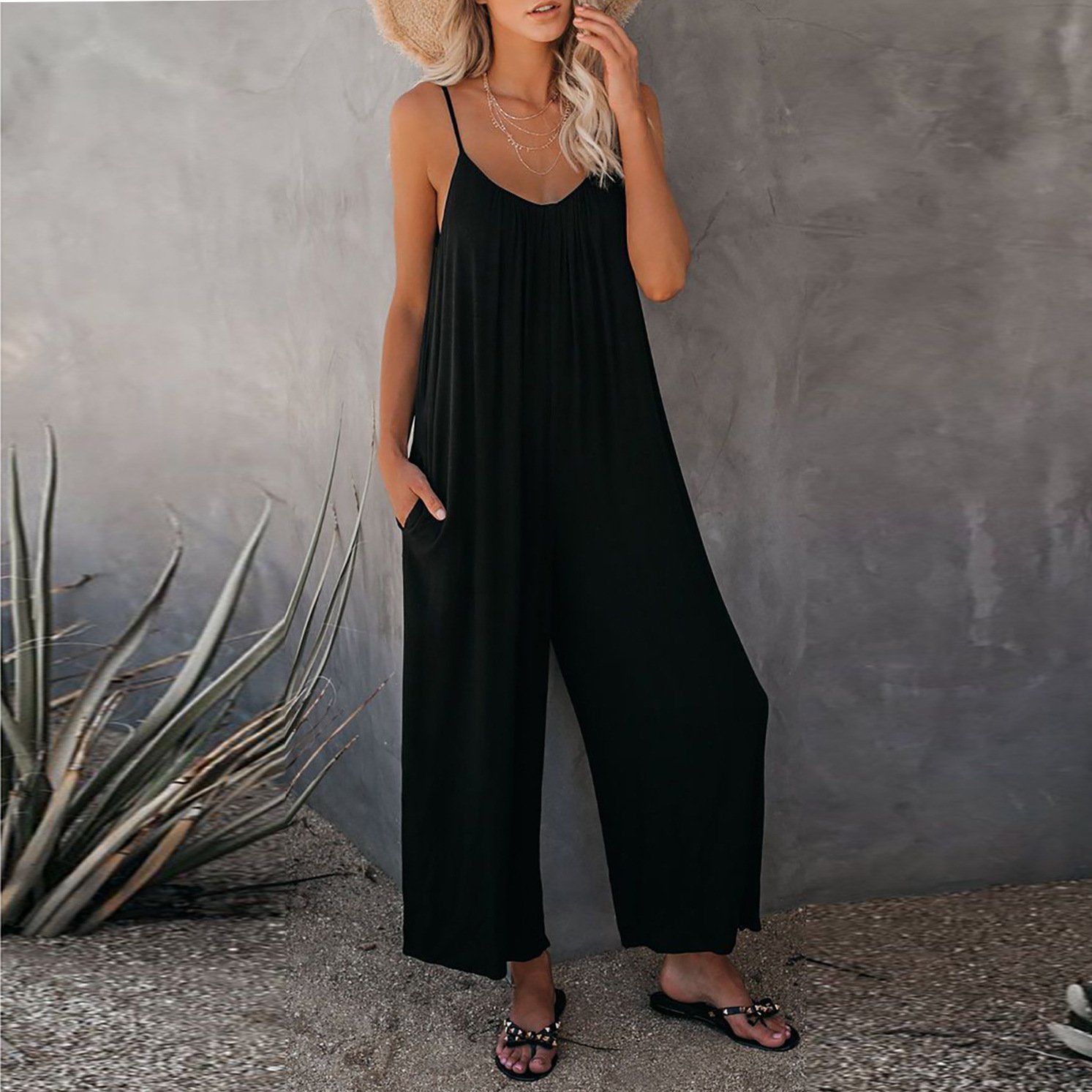 (image for) 🔥Hot Sale 49% off 🔥Ultimate Flowy Jumpsuit with Pockets