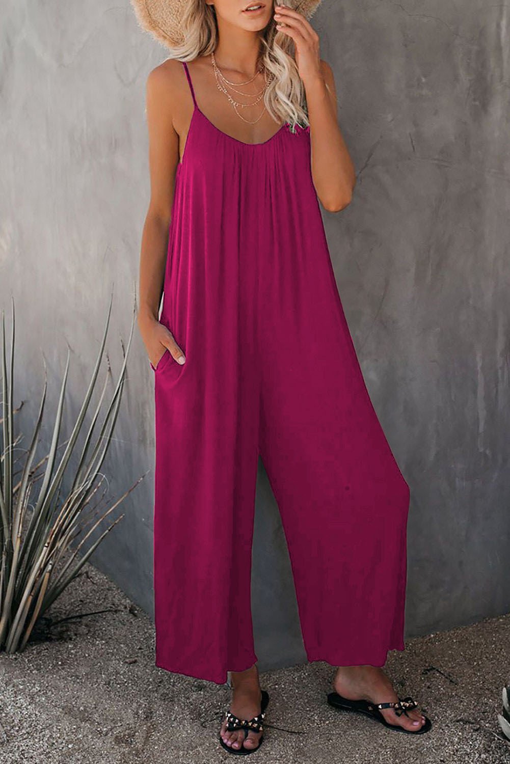 (image for) 🔥Hot Sale 49% off 🔥Ultimate Flowy Jumpsuit with Pockets