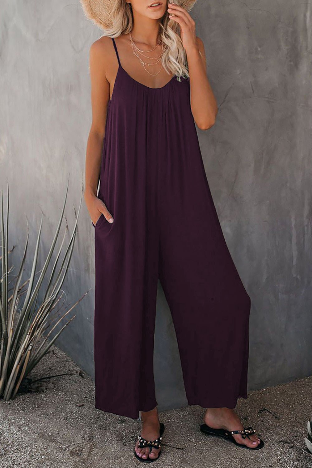(image for) 🔥Hot Sale 49% off 🔥Ultimate Flowy Jumpsuit with Pockets