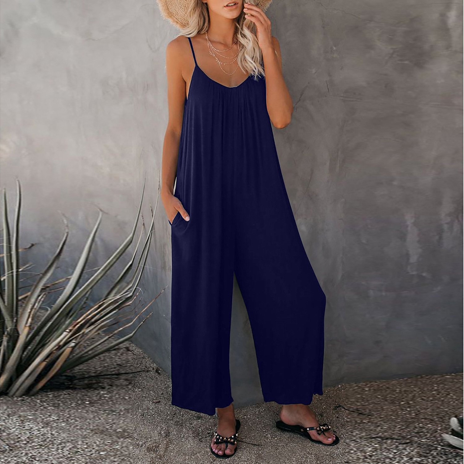 (image for) 🔥Hot Sale 49% off 🔥Ultimate Flowy Jumpsuit with Pockets
