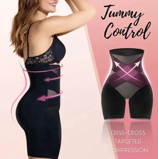 (image for) 🔥2023 HOT SALE🔥-New Cross Compression High Waisted Shaper