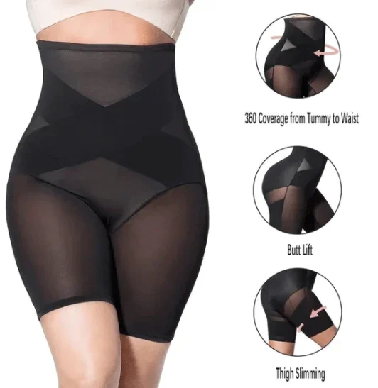 (image for) 🔥2023 HOT SALE🔥-New Cross Compression High Waisted Shaper