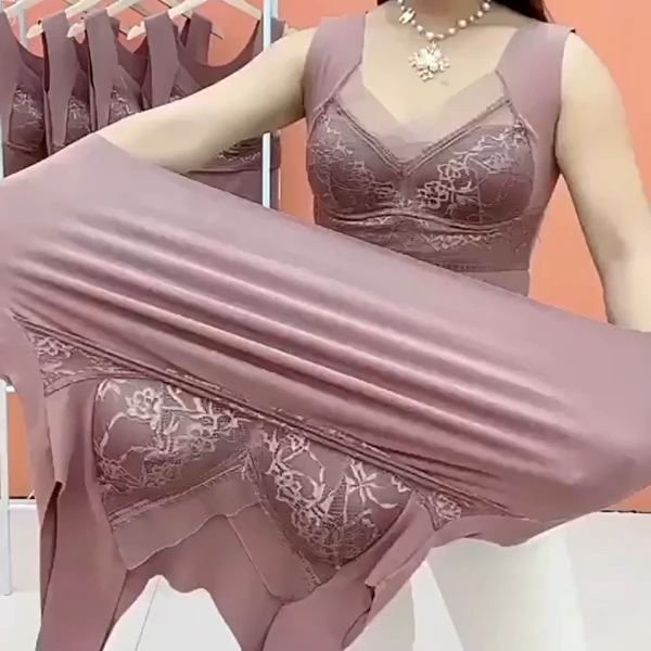 (image for) 🎉Buy 1 Get 2 Free(Add 3 pcs to cart)⚡2-in-1 Built-in Bra Thermal Underwear