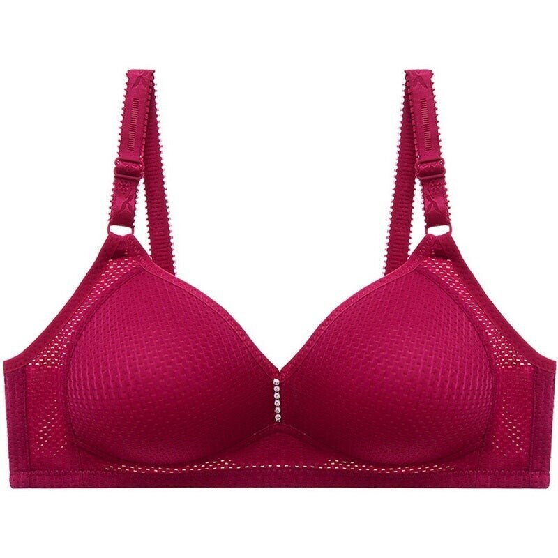 (image for) 🔥Plus Size Bra Women Underwear Wire Free Comfort Soft Breathable🔥