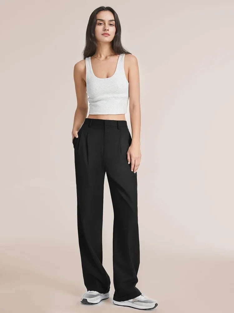 (image for) THE EFFORTLESS TAILORED WIDE LEG PANTS