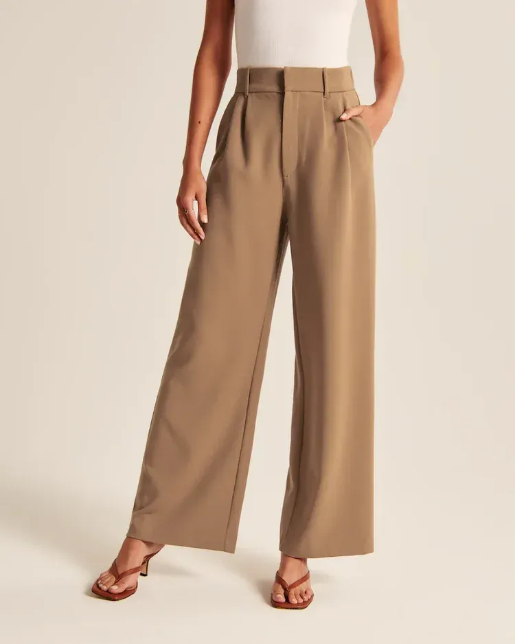 (image for) THE EFFORTLESS TAILORED WIDE LEG PANTS