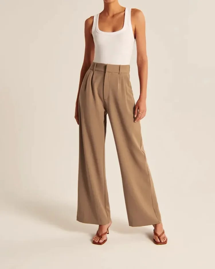(image for) THE EFFORTLESS TAILORED WIDE LEG PANTS