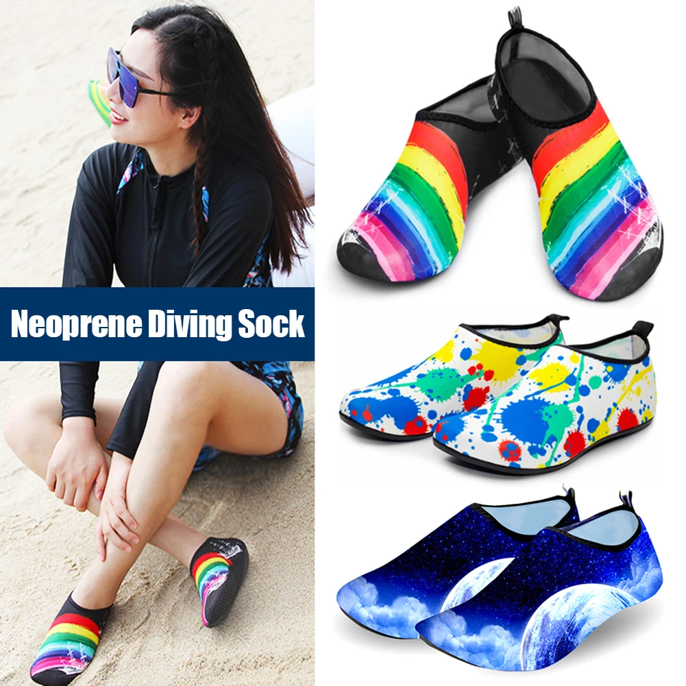 (image for) (☀️2023 Early Summer Sale⛱) Womens and Mens Water Shoes Barefoot Quick-Dry Aqua Socks