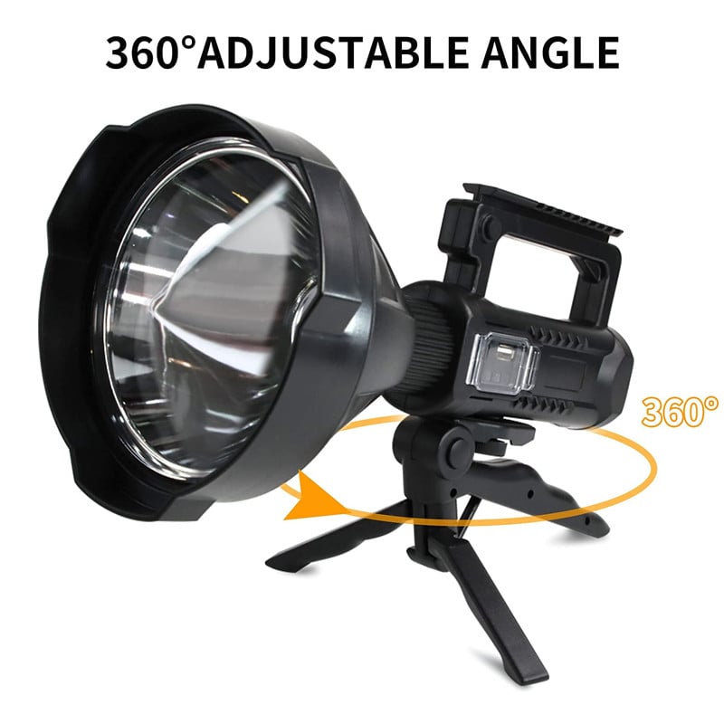 (image for) ⏰ Promotion 49% OFF - Rechargeable Handheld Spotlight Flashlight 90000 High Lumens
