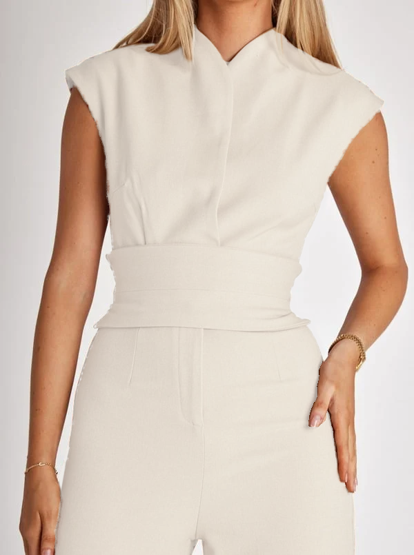 (image for) Women's Sleeveless Wide-Leg Jumpsuit-BUY 2 FREE SHIPPING