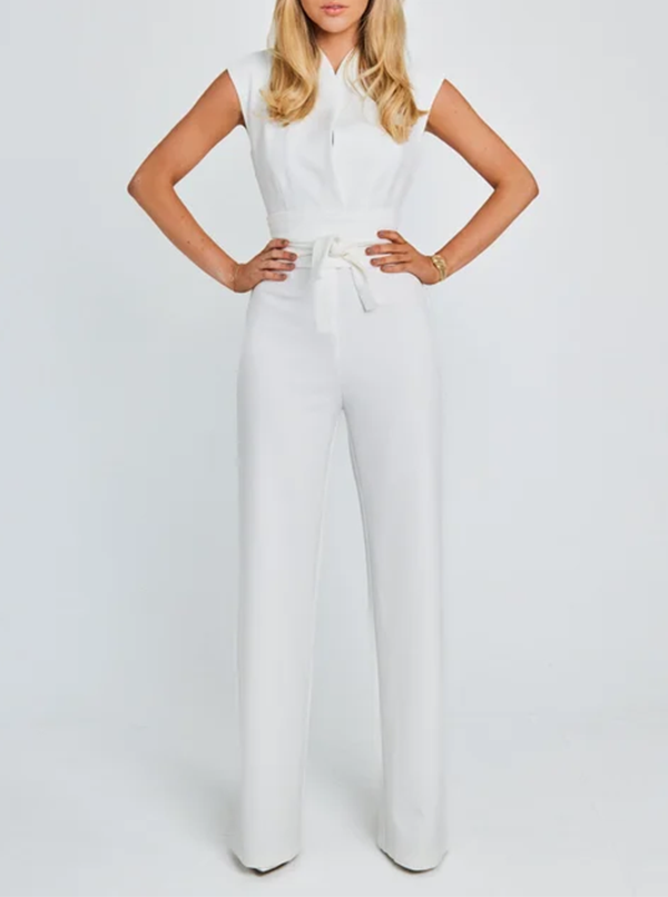 (image for) Women's Sleeveless Wide-Leg Jumpsuit-BUY 2 FREE SHIPPING