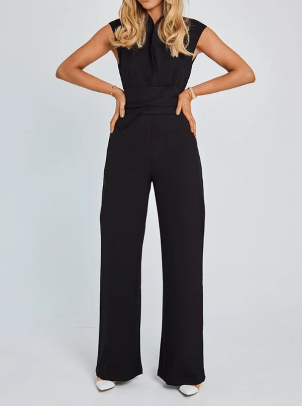 (image for) Women's Sleeveless Wide-Leg Jumpsuit-BUY 2 FREE SHIPPING