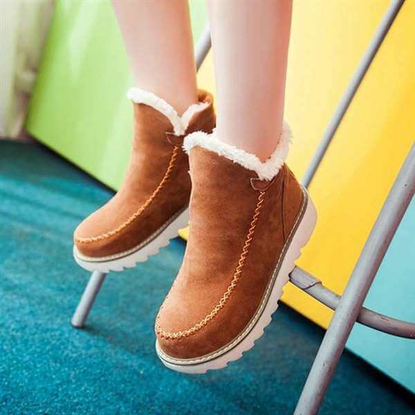 (image for) Women's Classic Non-Slip Ankle Snow Boots