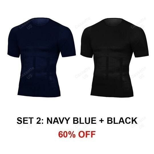 (image for) 🔥SUMMER TIME🔥 MEN'S SHAPER COOLING T-SHIRT